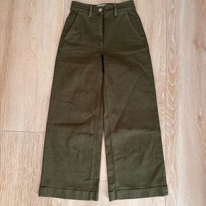 Everlane wide leg pants / size 0